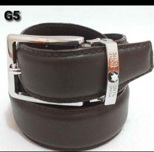 Genuine cowhide leather belt