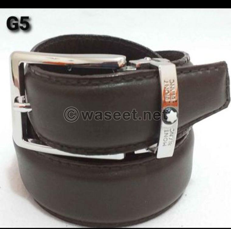 Genuine cowhide leather belt 0