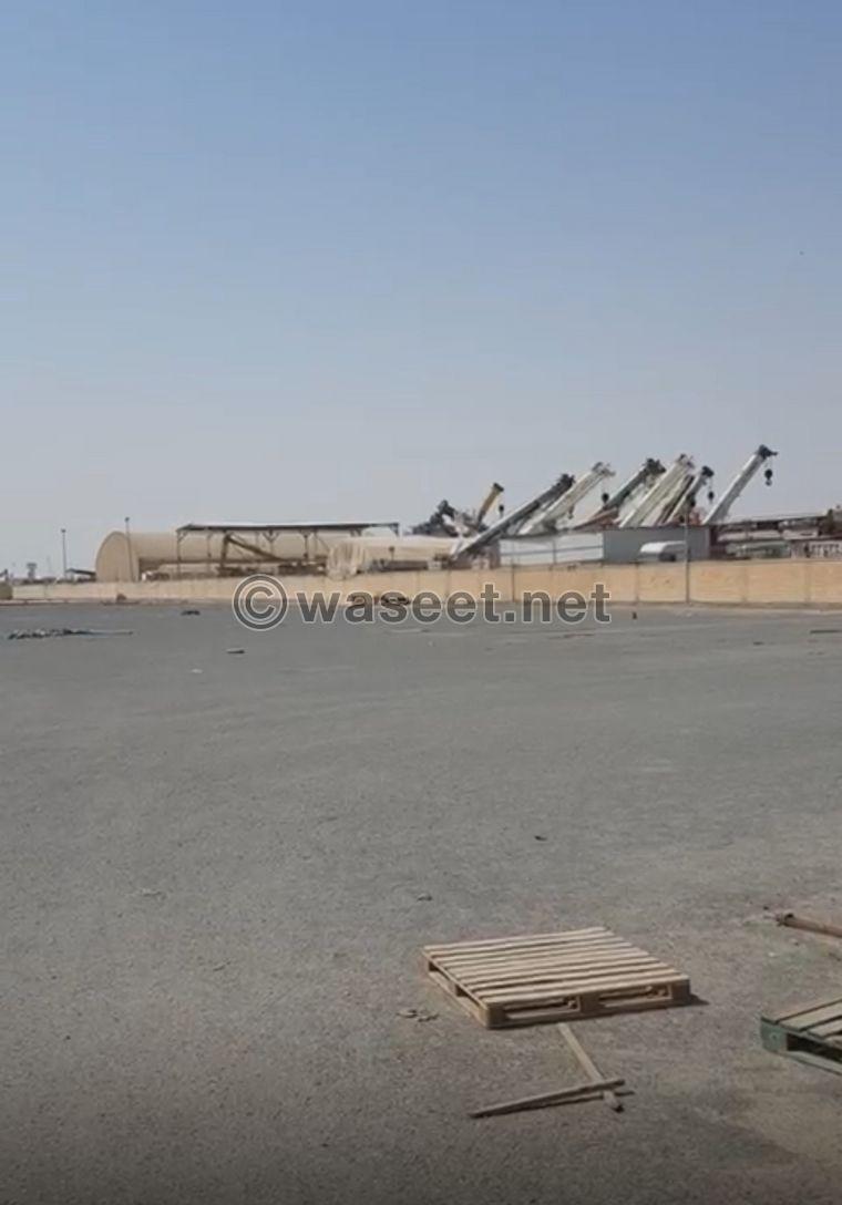 Storage land in Abdullah Port  2