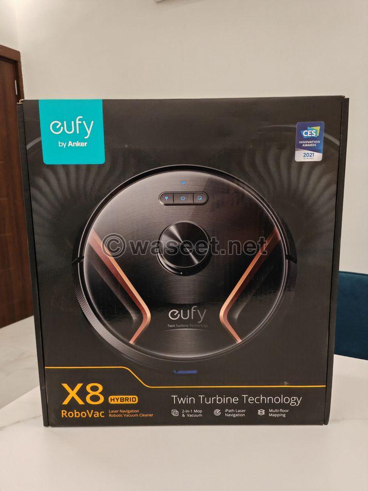 Eufy RoboVac X8 Hybrid Laser Vacuum Cleaner 1