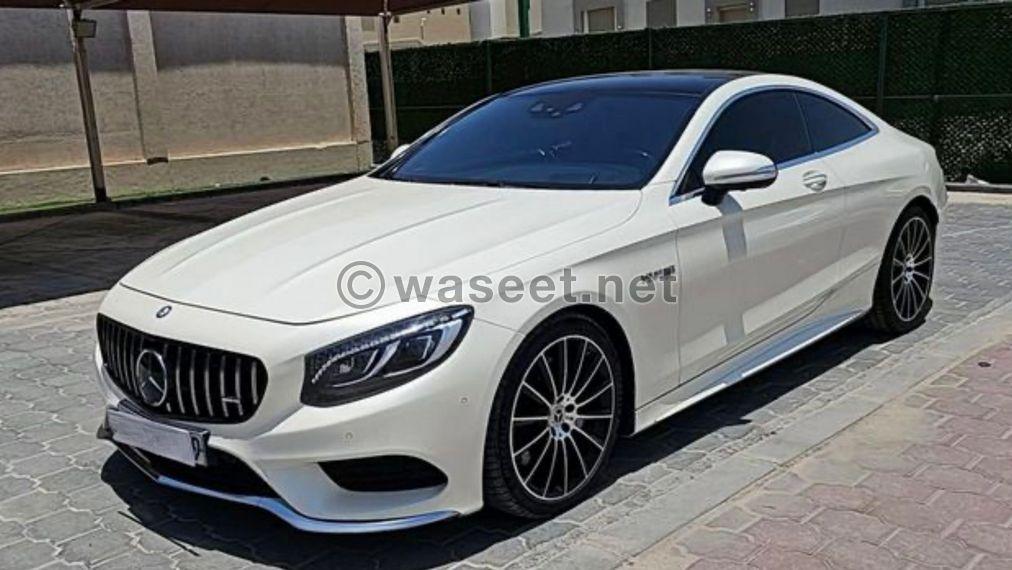 مرسيدس بنز  S500 Coupe موديل 2015  1