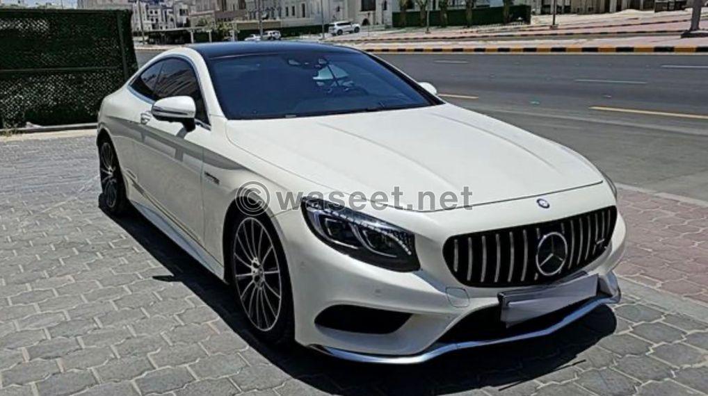 Mercedes Benz S500 Coupe model 2015  2