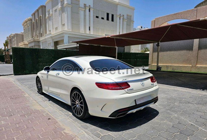 Mercedes Benz S500 Coupe model 2015  3