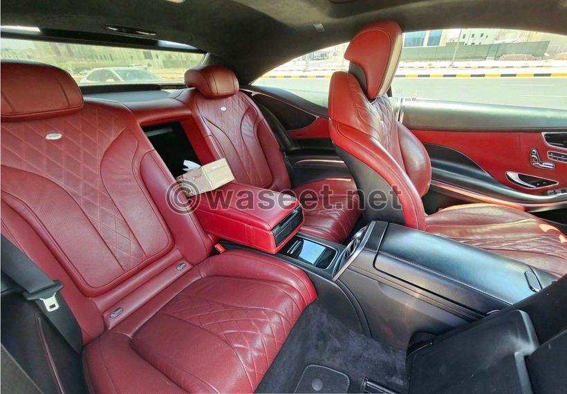 Mercedes Benz S500 Coupe model 2015  6