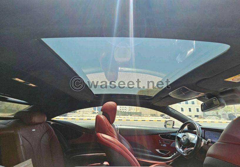 مرسيدس بنز  S500 Coupe موديل 2015  7