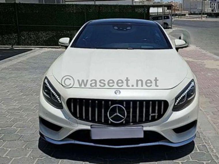 مرسيدس بنز  S500 Coupe موديل 2015  0