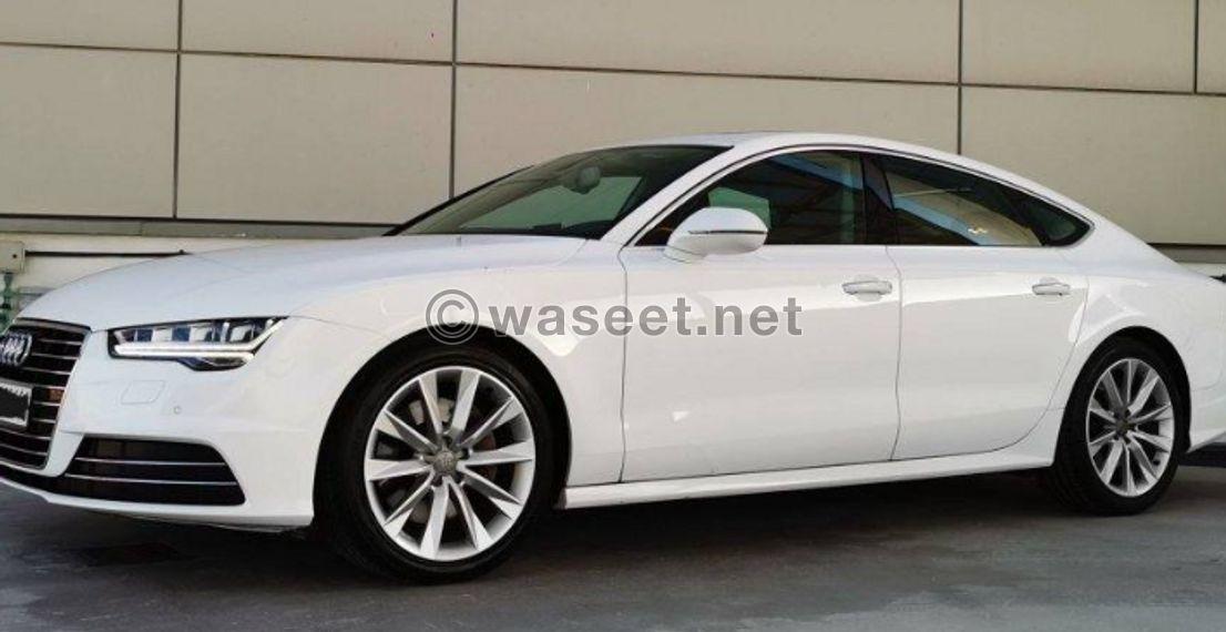 Audi A7 model 2015 2