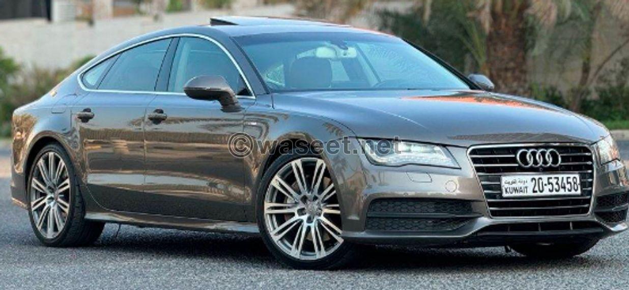 For sale Audi A7 S line model 2013 1