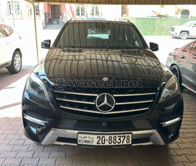 مرسيدس ML 350 وكالة الكويت 2013  0