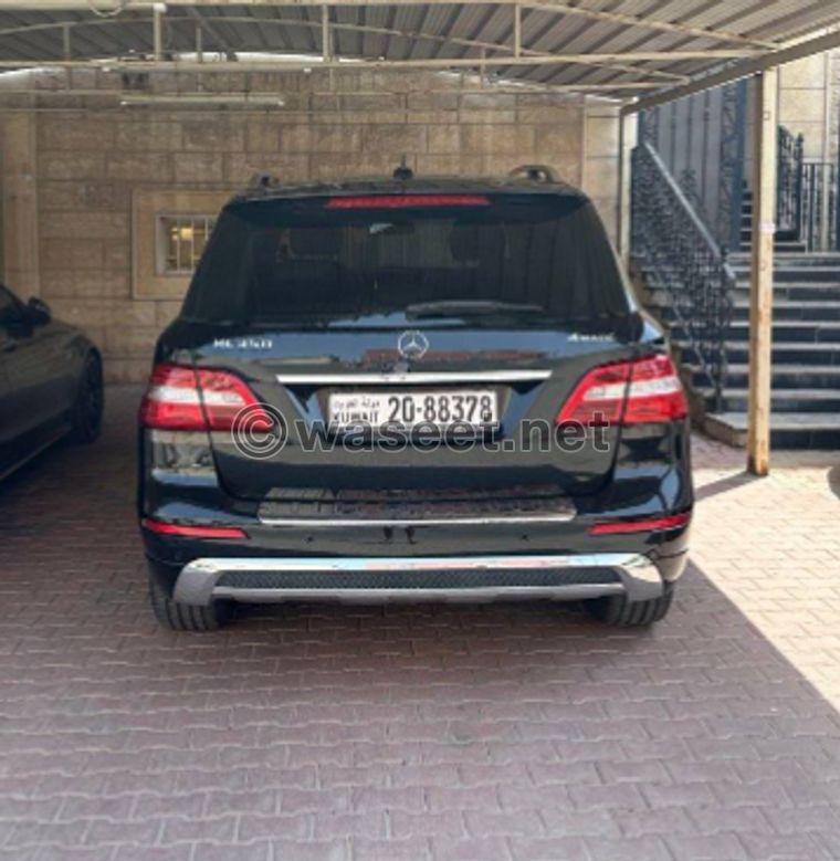 Mercedes ML 350 Kuwait Agency 2013  2