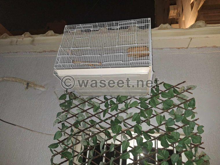 A bird cage is very simple to use  0