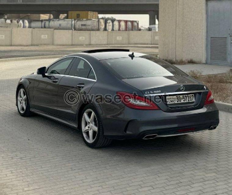 For sale Mercedes CLS 400 model 2015  5