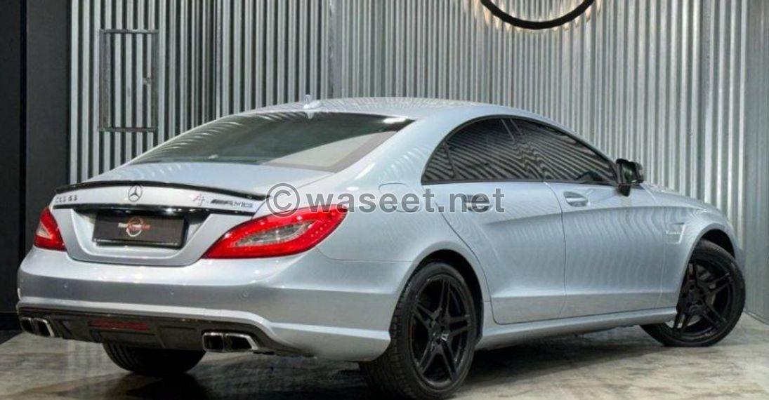 Mercedes CLS 63 AMG model 2013 2