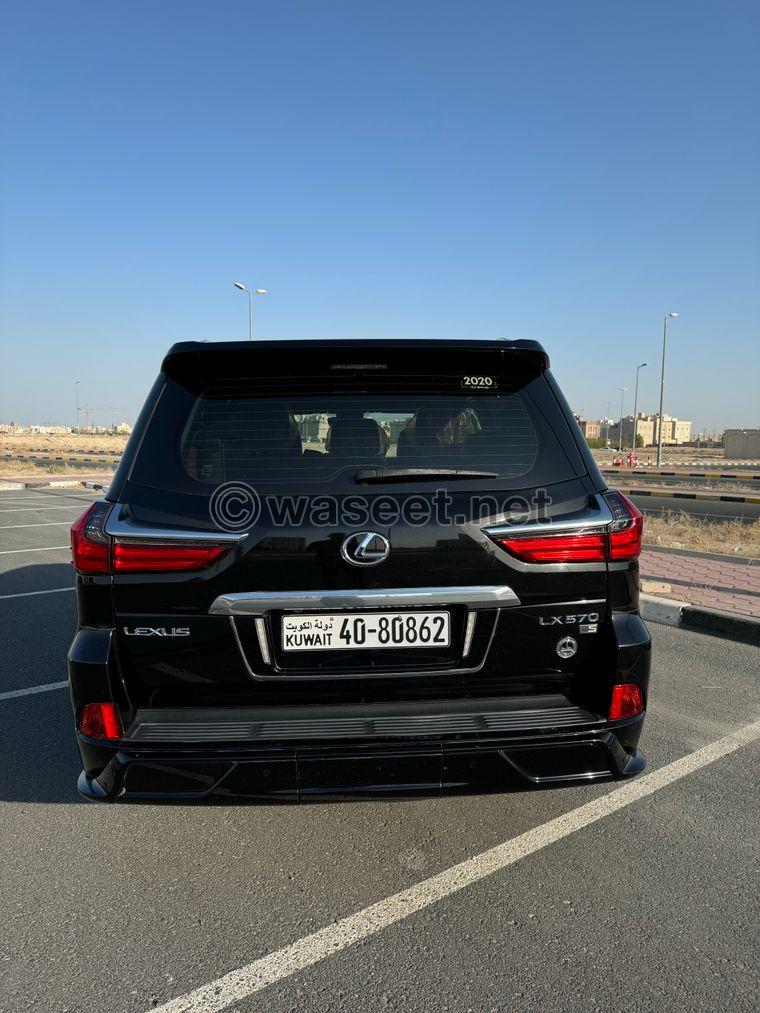 Lexus LX 570 sport model 2020 3