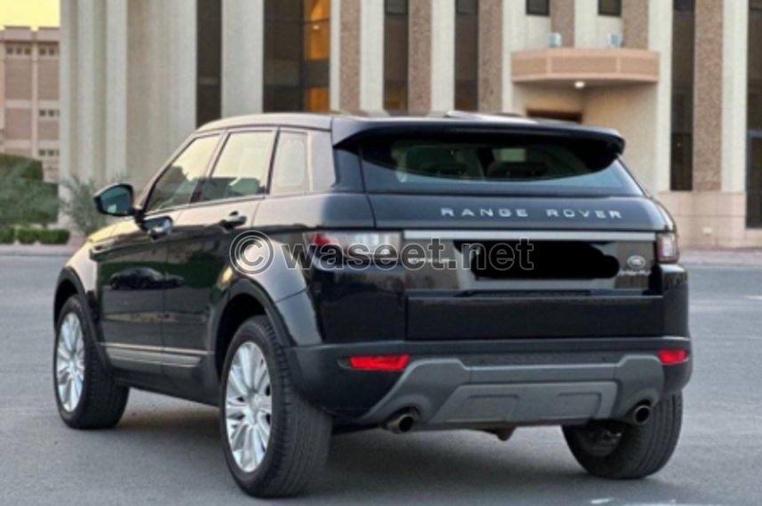 Land Rover Evoque 2017 model for sale 3