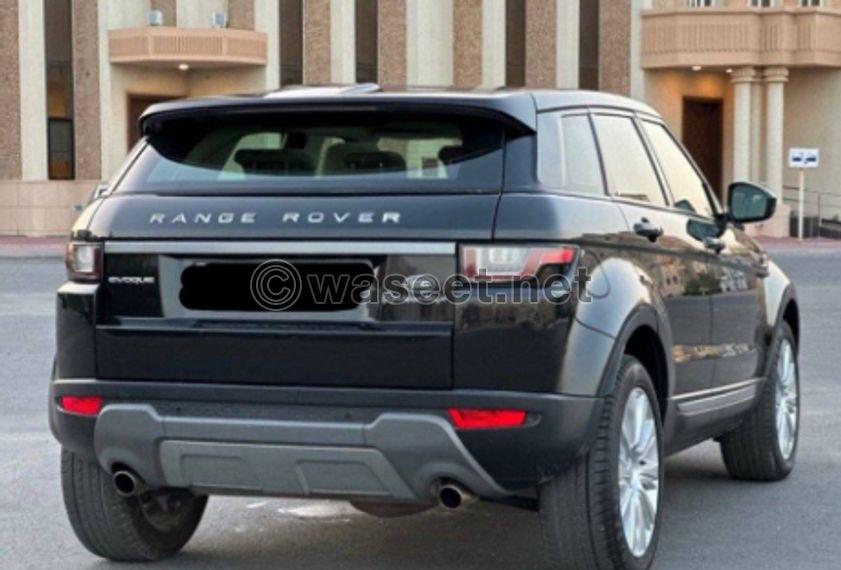 Land Rover Evoque 2017 model for sale 4