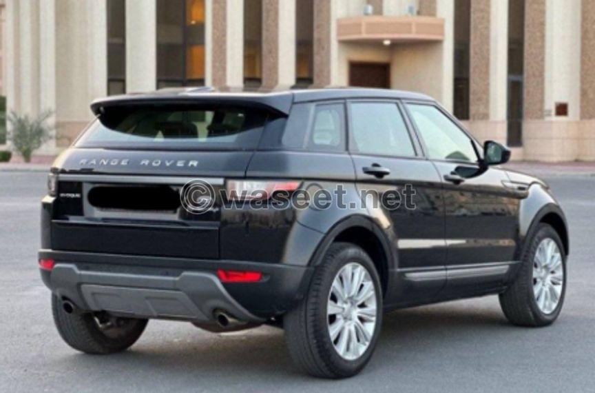 Land Rover Evoque 2017 model for sale 5