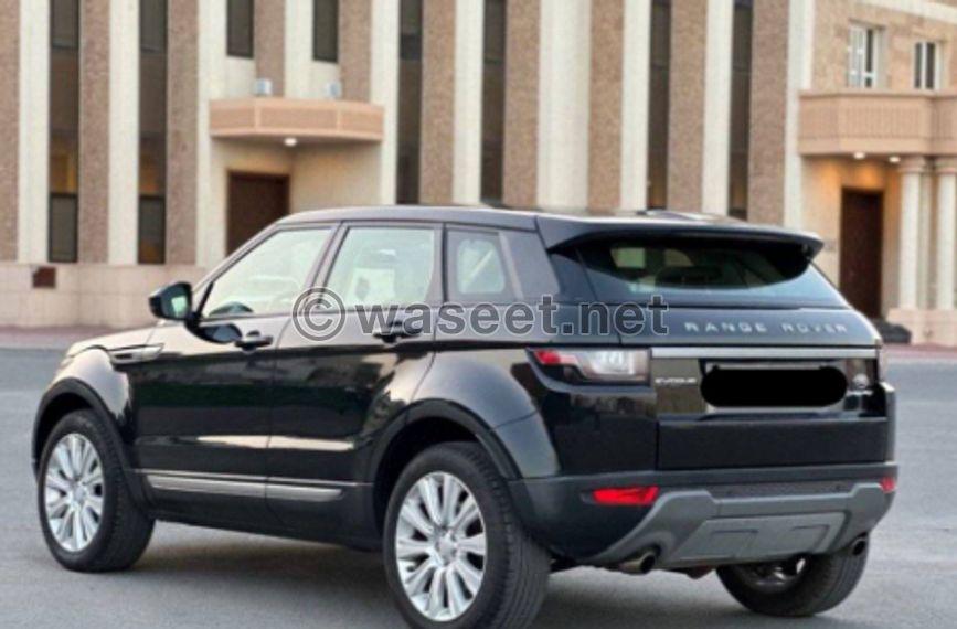 Land Rover Evoque 2017 model for sale 6