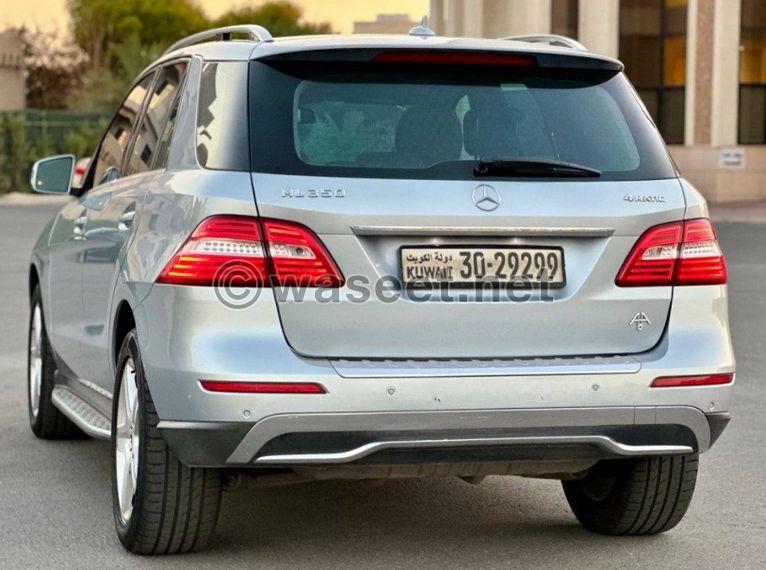 For sale Mercedes ML 350 model 2014 4