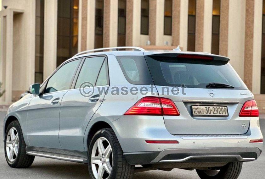 للبيع مرسيدس ML 350 موديل 2014 5