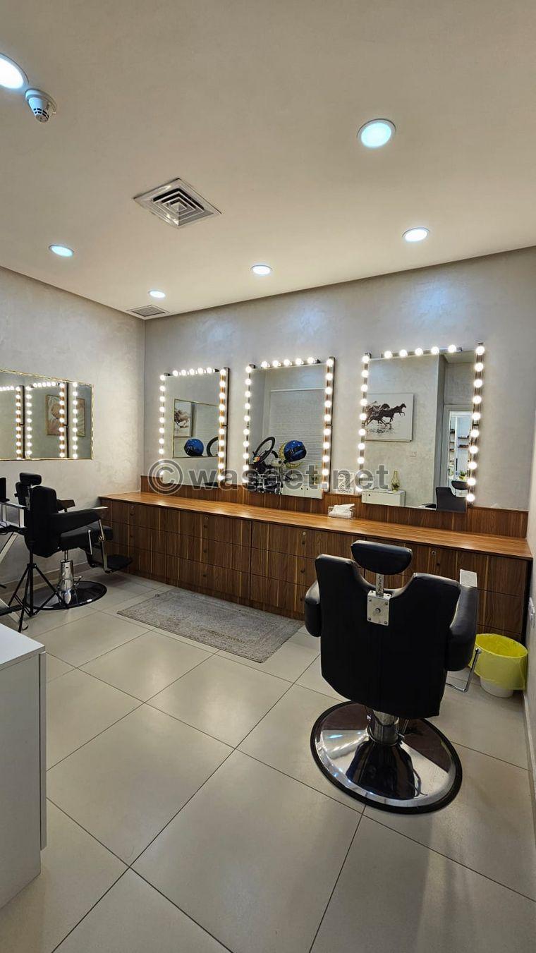 For sale, a very elegant women's salon in Jabriya 0