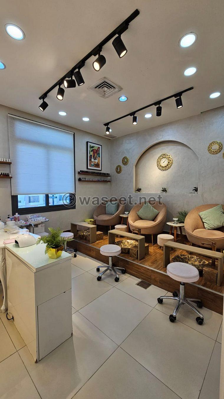 For sale, a very elegant women's salon in Jabriya 1