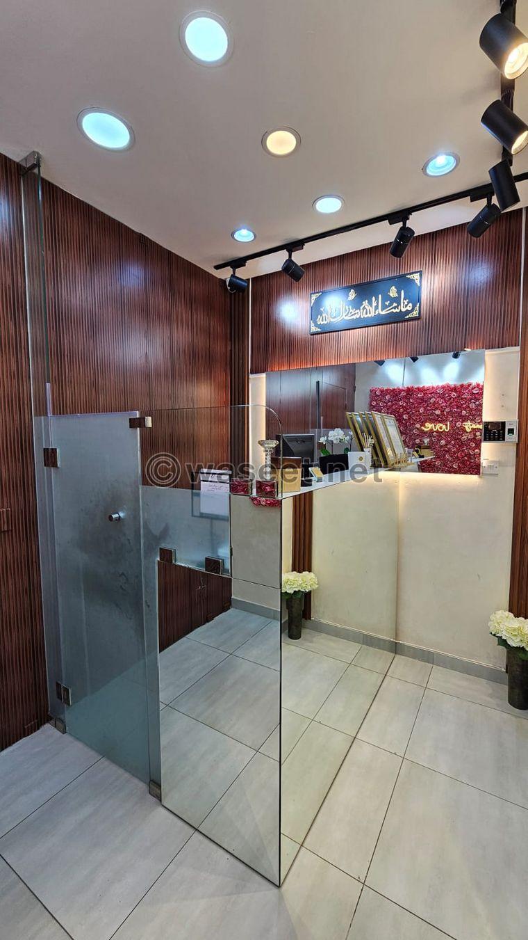 For sale, a very elegant women's salon in Jabriya 4