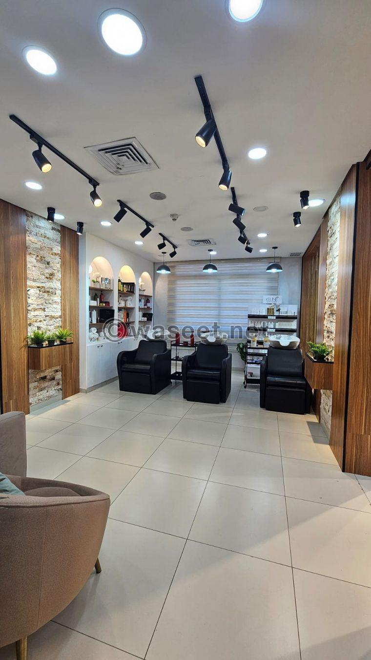 For sale, a very elegant women's salon in Jabriya 7