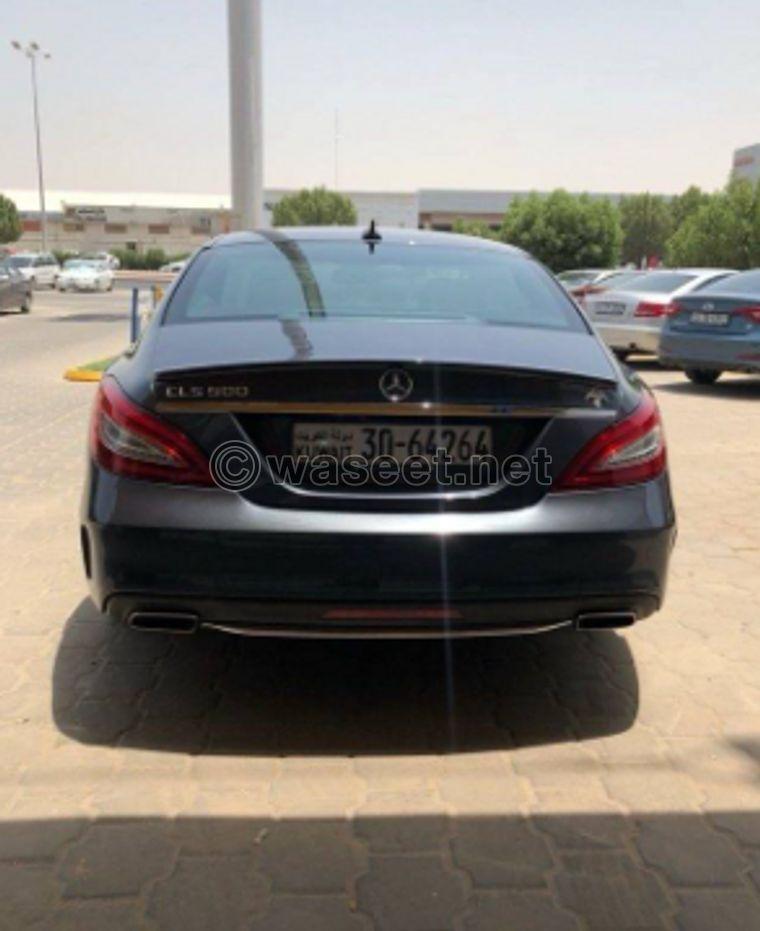 Mercedes CLS 500 model 2015  4