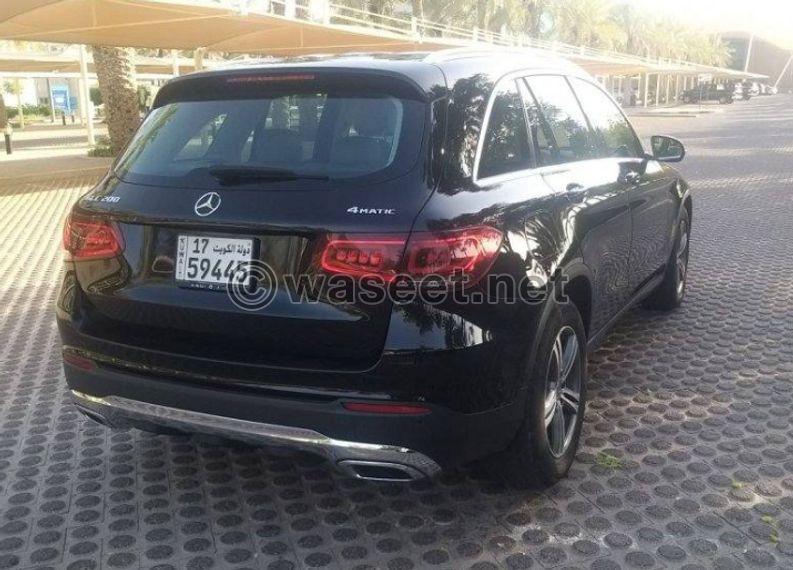 For sale Mercedes GLC200 model 2020 8