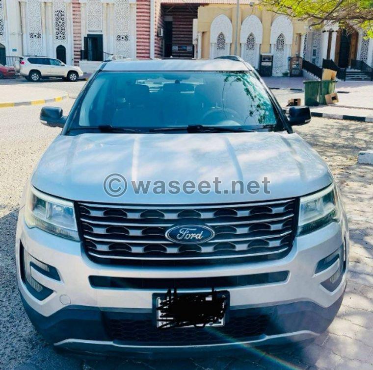 Ford Explorer XLT 2016 model for sale 0