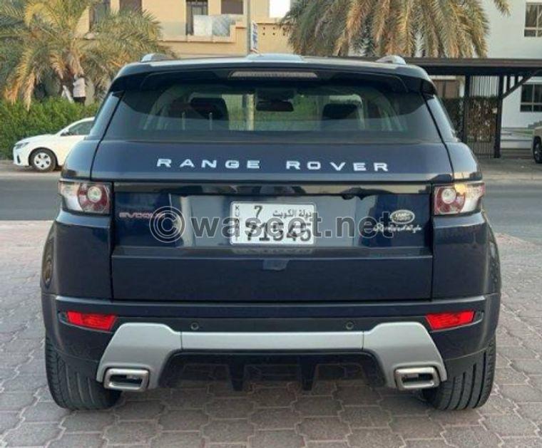 Range Rover Evoque Prestige 2015 model for sale 4