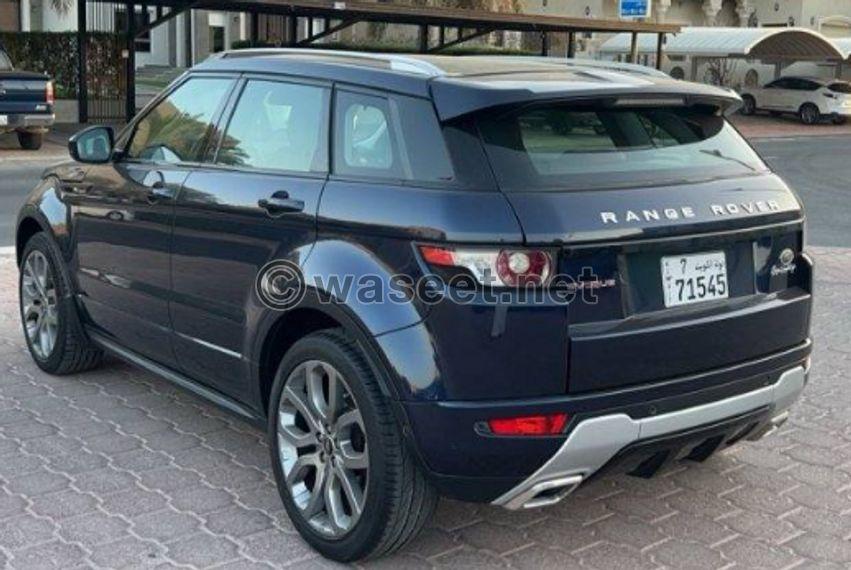 Range Rover Evoque Prestige 2015 model for sale 6