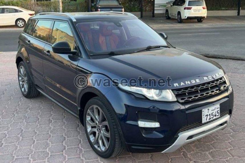 Range Rover Evoque Prestige 2015 model for sale 8