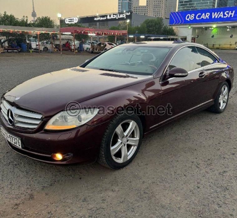 Mercedes CL500 for sale, model 2007 1