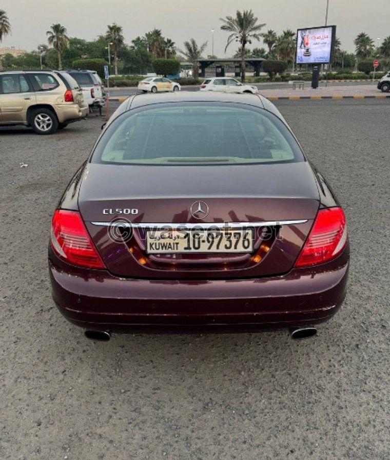 Mercedes CL500 for sale, model 2007 2