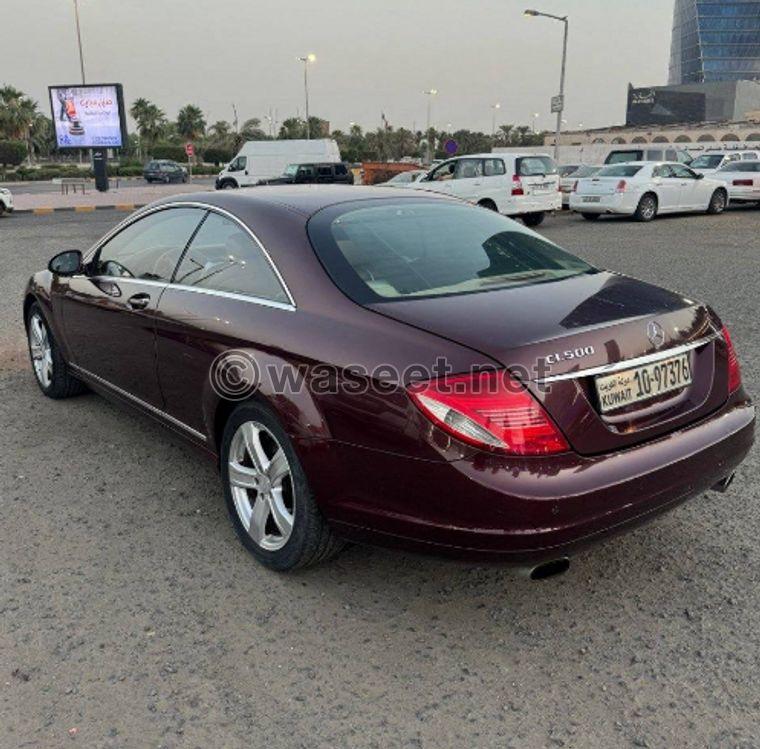 Mercedes CL500 for sale, model 2007 4