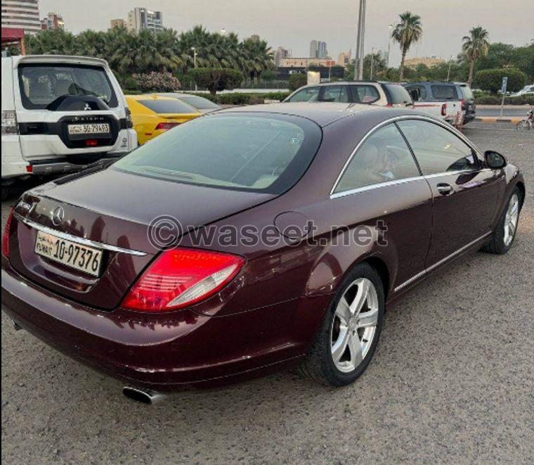 Mercedes CL500 for sale, model 2007 5