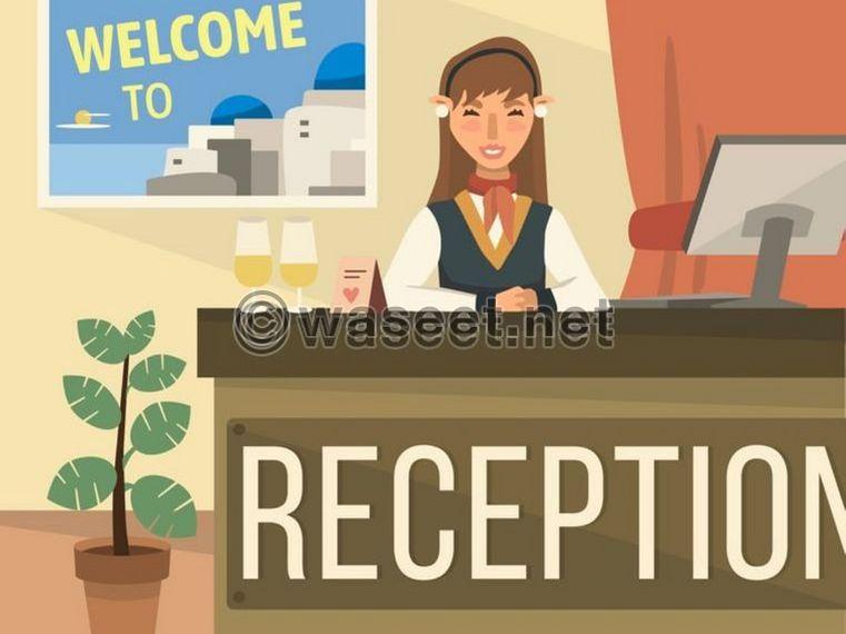 A receptionist is required for a massage and relaxation institute 0