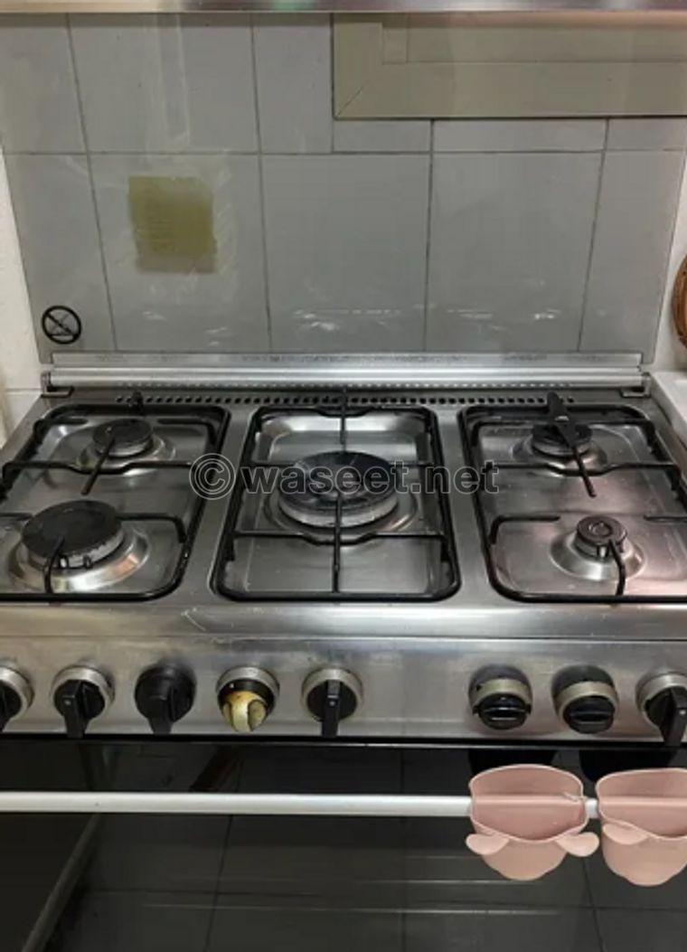 Italian oven with five eyes 2