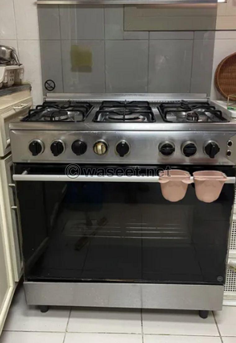 Italian oven with five eyes 4