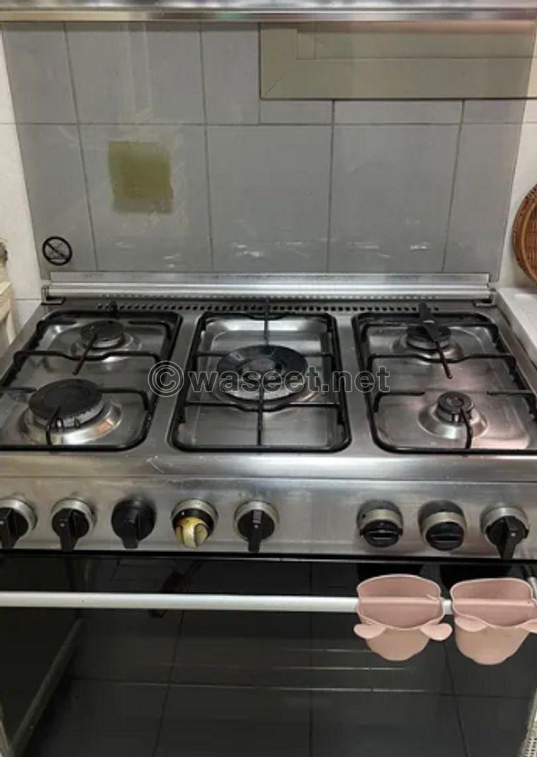 Italian oven with five eyes 6