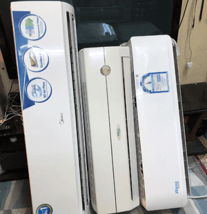 3 semi-new air conditioning units