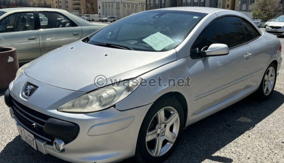 Peugeot 307 single door convertible model 2008 7