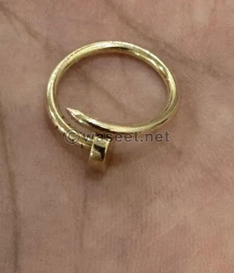 Cartier stud ring for sale 0