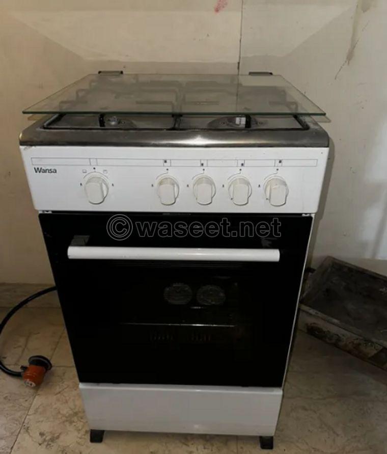 Wansa gas and oven for sale  0