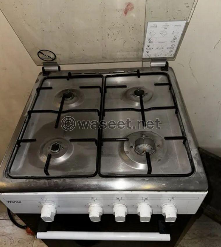 Wansa gas and oven for sale  2