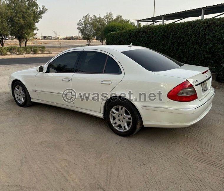 للبيع مرسيدي E200 موديل 2008 7