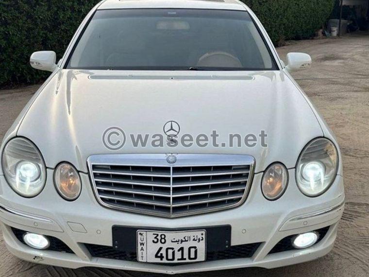 للبيع مرسيدي E200 موديل 2008 0