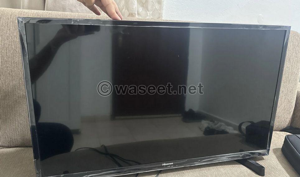 تلفزوين hisense 32 بوصه جديد 0